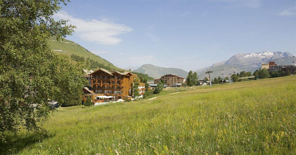 Hotel Le Souleil'Or Les Deux Alpes Exterior foto