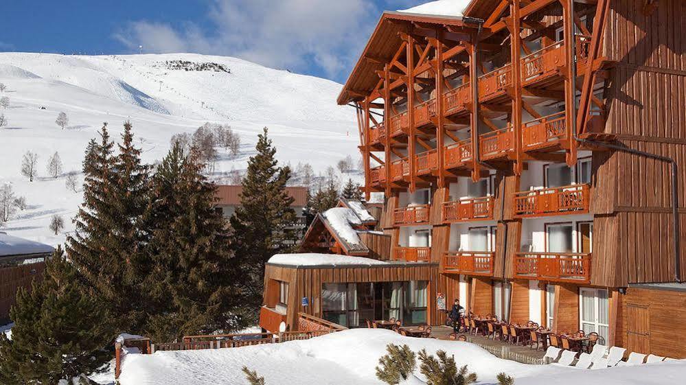 Hotel Le Souleil'Or Les Deux Alpes Exterior foto