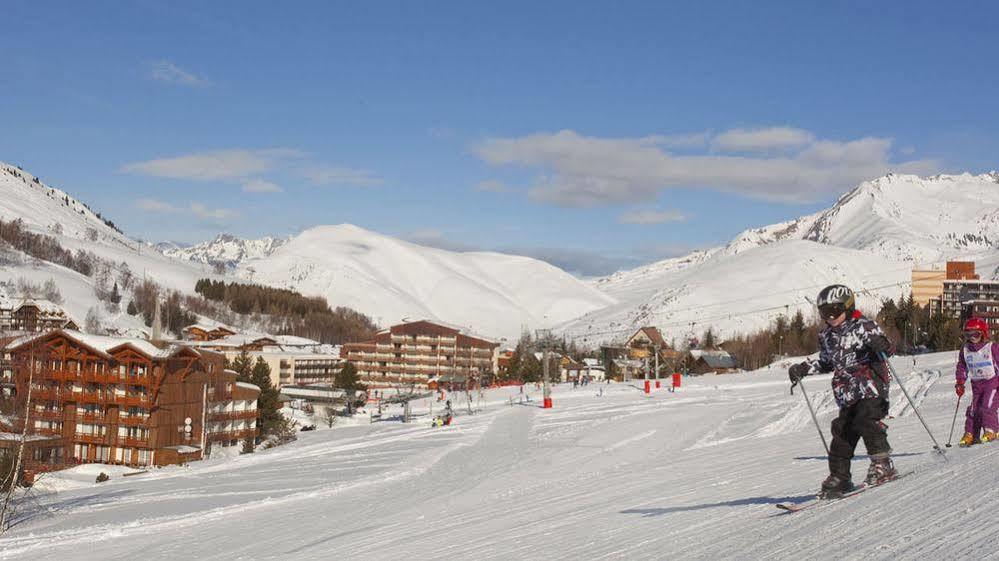 Hotel Le Souleil'Or Les Deux Alpes Exterior foto